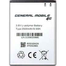 General Mobile Discovery Gm 4G Batarya Pil (392744254)