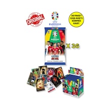 Almanya Euro 2024 Avrupa Şampiyonası Match Attax - 36 Adet Futbolcu Kart Paketi 288 Adet Kart