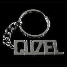 Güzel - 805 - - Nazblsmm - İsimli Anahtarlık Çok Renkli