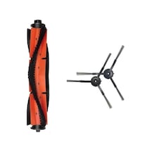 Roidmi Eve Uyumlu 1adet Ana Fırça 2 Adet Siyah Yan Fırça