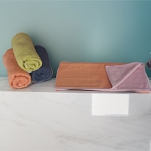 Özdilek Double Colour El-yüz Havlusu 50x90 Pembe Turuncu