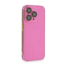 Apple İphone 14 Pro Max Kılıf Armada Lensli Kapak - Pembe 0.2M-Çok Renkli