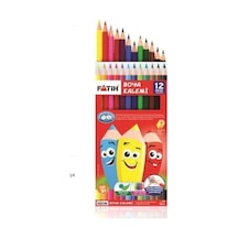 12'li Kuru Boya Tam Boy Çok Renkli