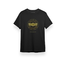 House Of The Dragon Seven Kingdom Crown Siyah Kısa Kol Erkek Tshirt 001