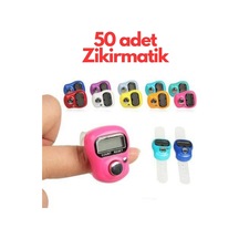 Yüzük Zikir Matik 50 Adet Çok Renkli