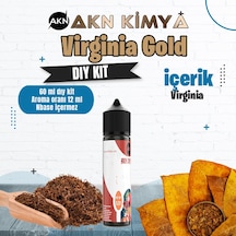 Virginia Gold Dıy Kit Gıda Aroması %20 Oranda Aroma İçerir Hazır Değildir 60 Ml