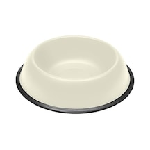 Ferplast Mira 80 Çelik Mama Kabı - Beyaz 2,5lt