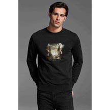 Beyond Creation Earthborn Evolution Baskılı Siyah Erkek Sweat (530974537)