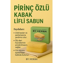 By Herba Kabak Lifli Pirinç Aromalı Sabun