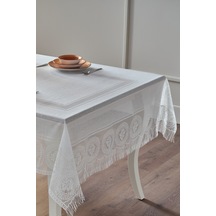 Cozy Masa Örtüsü 145x240cm - Beyaz