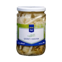 Metro Chef Şevket-i Bostan 610 G - Salamura Konserve Sebze 3'li Ekonomik Paket - 3 Adet Tarı