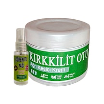 Kırkkilit Otu  Dindirici Krem 100 Ml Kas Eklem Vücut sı Dindirici Rahatlatıcı Krem + 30 Ml Çörek Otu  Dindirici Yağ