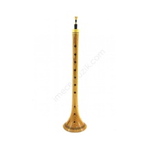 Vernikli Zurna Büyük Boy 37.5 Cm - Sol + Boru + Halka + 3 Adet Yedek Kamış