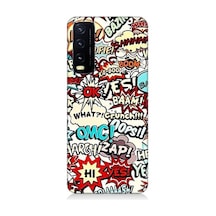 Vivo Y20 Uyumlu What Omg Ve Nidalar Desenli Silikon Kılıf