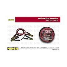 Akü Takviye Kablosu 1000 Amp 2.3 Mt Nıken 046 002 04 01