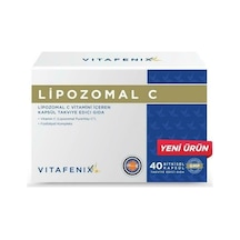 Vitafenix Lipozomal C İçeren Takviye Edici Gıda 40 Kapsül