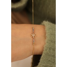 Çgk Çiğdem Gürel Kuyumculuk Kartanesi Dorikalı Altın Bileklik Gold