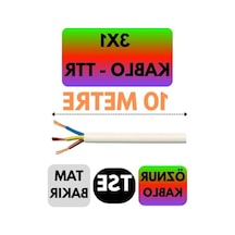 10 Metre Uzunlukta Beyaz Ttr Kablo İle Yüksek Performans