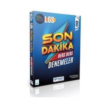 Yanıt Son DAKİKA Ders Ders Denemeler 8. Sınıf