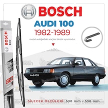 Bosch Eco Audi 100 1982 - 1989 Silecek Takımı