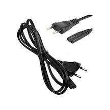 Ac Power Güç Kablosu Tv-Radyo -Notebook Adaptör Için 2 Pin Teyip