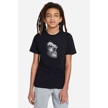 Tshirthane Leon The Professional 12 Baskılı Unisex Çocuk Siyah T-Shirt