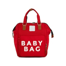 Bagmori Baby Bag Baskılı Cepli Anne Bebek Bakım Sırt  Çantası