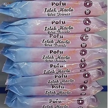 Pofu Islak Havlu Mendil 50 Li 8 Adet