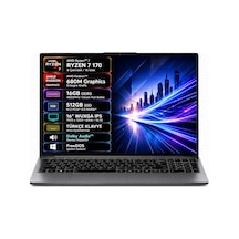 Lenovo IdeaPad Slim 3 (16", 10) 83K800DKTR-02 R7-170 16 GB 512 GB SSD 16" Free Dos Dizüstü Bilgisayar