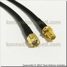 Wireless Anten Kablosu 10 Metre Rp Sma Erkek - Sma Dişi A+