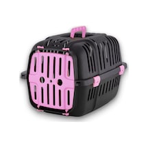 Kedi & Küçük Irk Köpek Taşıma Çantası Sepeti Kafesi Ön Açılır Kapılı, Hava Delikli, 6 Kg Kapasiteli, 48x32x33 Cm - Vn11002