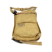 oldcottoncargo OLD COTTON UNISEX YAN OMUZ ÇANTASI 6105 AÇIK SARI