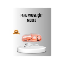Çift Modlu Kablosuz Bluetooth 5.0 + 2.4ghz Mouse 3 Cihaz Bağlantılı Hızlı Geçiş Düğmeli Diğer