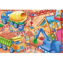 Ks Games 12 Parça Jumbo Puzzle Under Construction