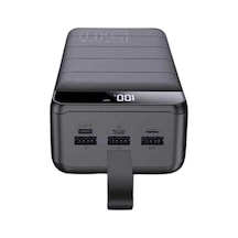 Powerbank Çoklu Şarj Girişi 50.000 Mah Taşınabilir Dijital Göstergeli renkli