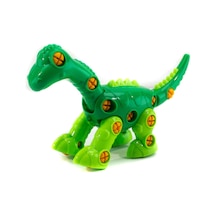Eğitici Oyuncak Dinozor Sök Tak Dinozor Yeşil