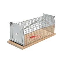 Sones Ahşap Fare Kapanı Kafes Canlı Hayvan İnsancıl Tuzak Yakalama, Boyut: Büyük