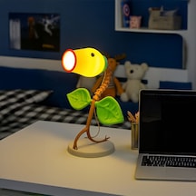 Bitki Motifli Estetik Masa Lambası Çok Renkli