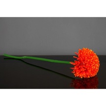 Vitale Uzun Saplı Yapay Kadife Çiçeği Turuncu Ak.Bg0120 T