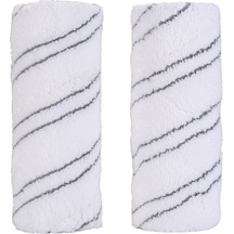 Neevoyu Karcher Fc3/fc3d/fc5/fc5d Temizleyici İçin 2 Adet Abs + Pamuk Yer Değiştirme Rolü - Gri Gri