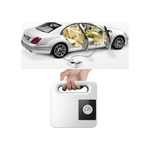 12v Araba Hava Kompresör & Hava Pompası Araba Taşınabilir Lastik Elektrikli Pompa, Stil: Mekanik Versiyon Beyaz