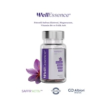 Wellessence Safran+ Safran Eki, Magnezyum, Vitamin B6 Ve Folik Asit İçeren Takviye Edici Gıda