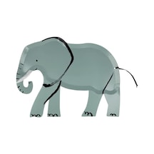 - Elephant Plates - Fil Tabaklar - 8'li 256