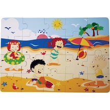 Cs-1282 Yaz Ahşap    Yer Puzzle