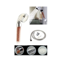 Tasarruflu Ve Arıtmalı Duş Başlığı Tazyikli Banyo Hortum Askı Set Diğer