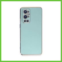 Bezos One Plus 9 Pro Kılıf Volet Silikon - Açık Yeşil Dmc