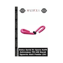 Delux Serisi Ev Sporu Hafif Antrenman Tm-100 Bacak Egzersiz Aleti Pembe 20
