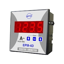 Entes Epm-4d-96 Direkt Ampermetre 110-230v Ac-96x96mm M0014