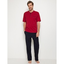 Pierre Cardin Bay Penye Pijama Şort Takım 3 Parça 5370
