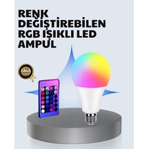 A Kalite 2025 Rgb Led Ampul Uzaktan Kumandalı 16 Renkli Lamba Mh-hs9443-4123
